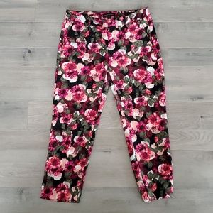 Banana Republic Avery floral pants (2S)